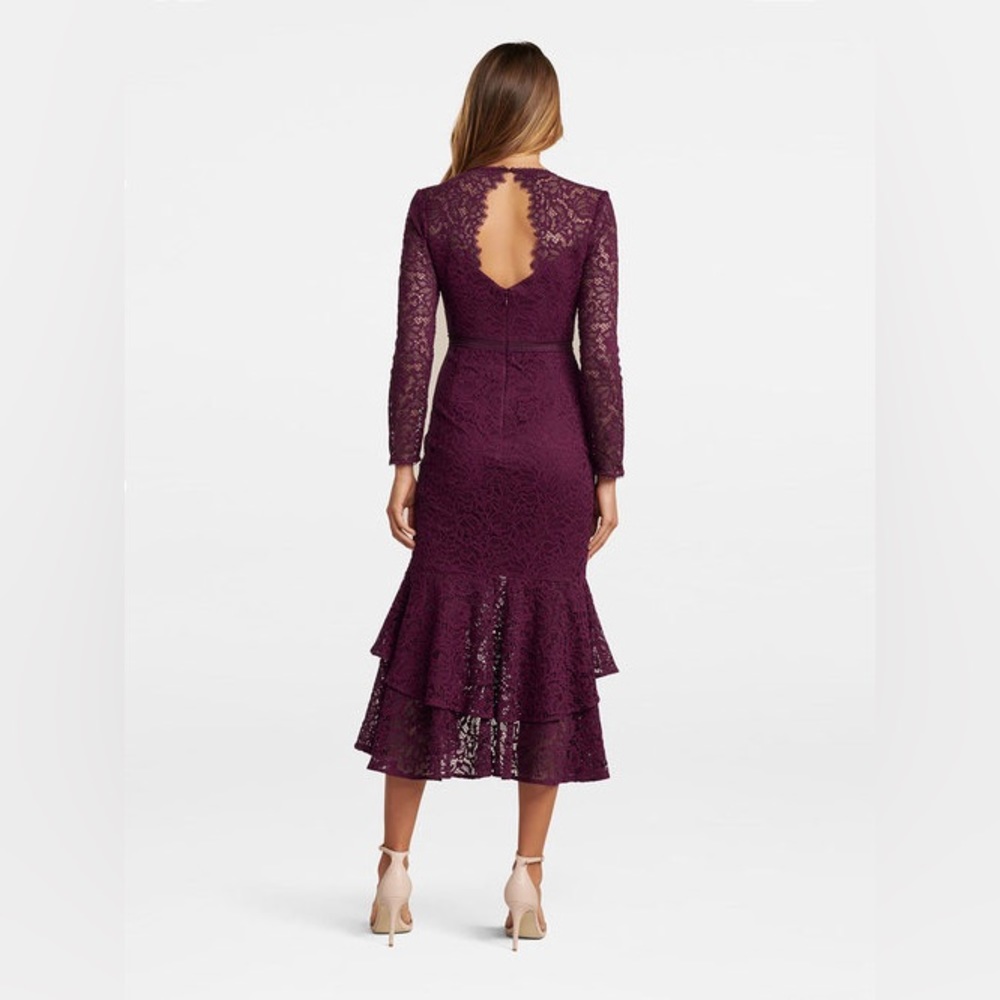 NWT Forever New Plum Purple Dress. - Picture 2 of 6